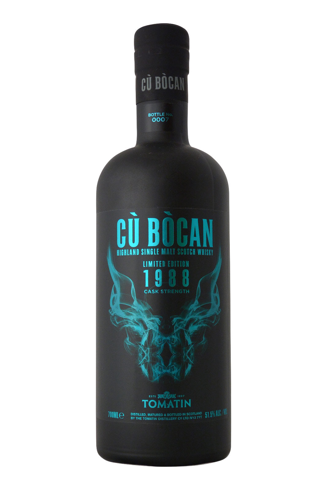 Tomatin Cu Bocan Ltd. Edition 1988