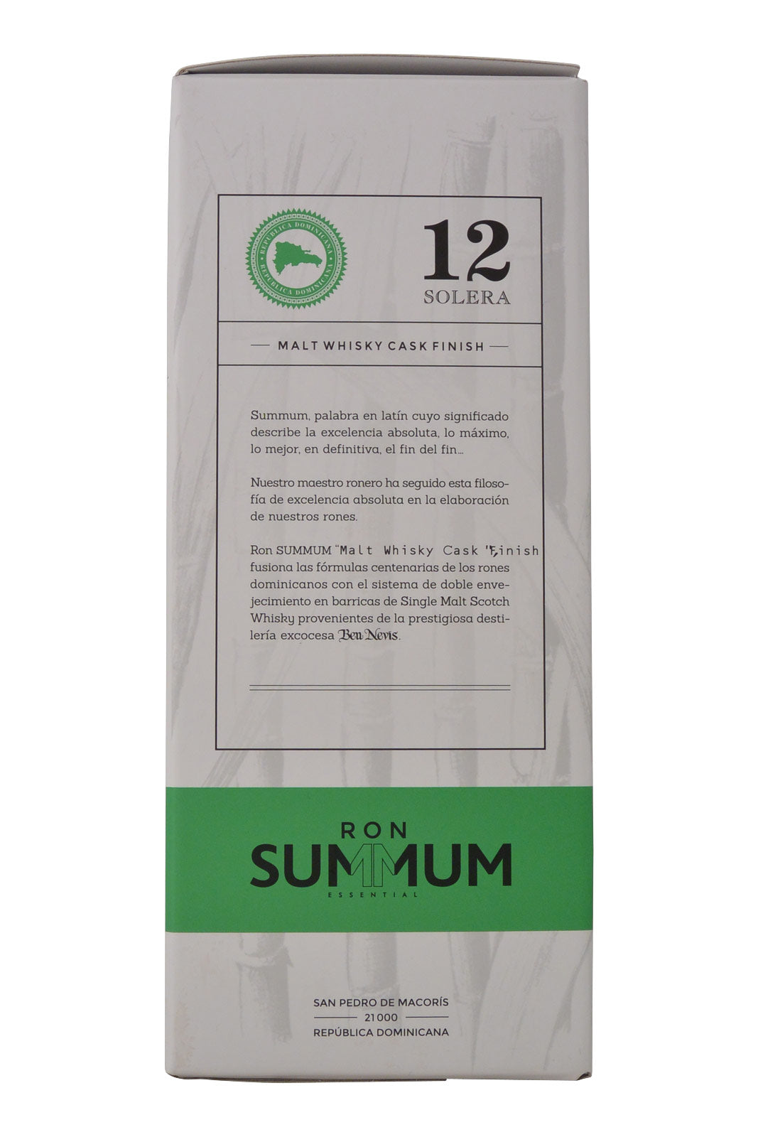 Summum 12 Year Old Malt Whisky Cask Finish
