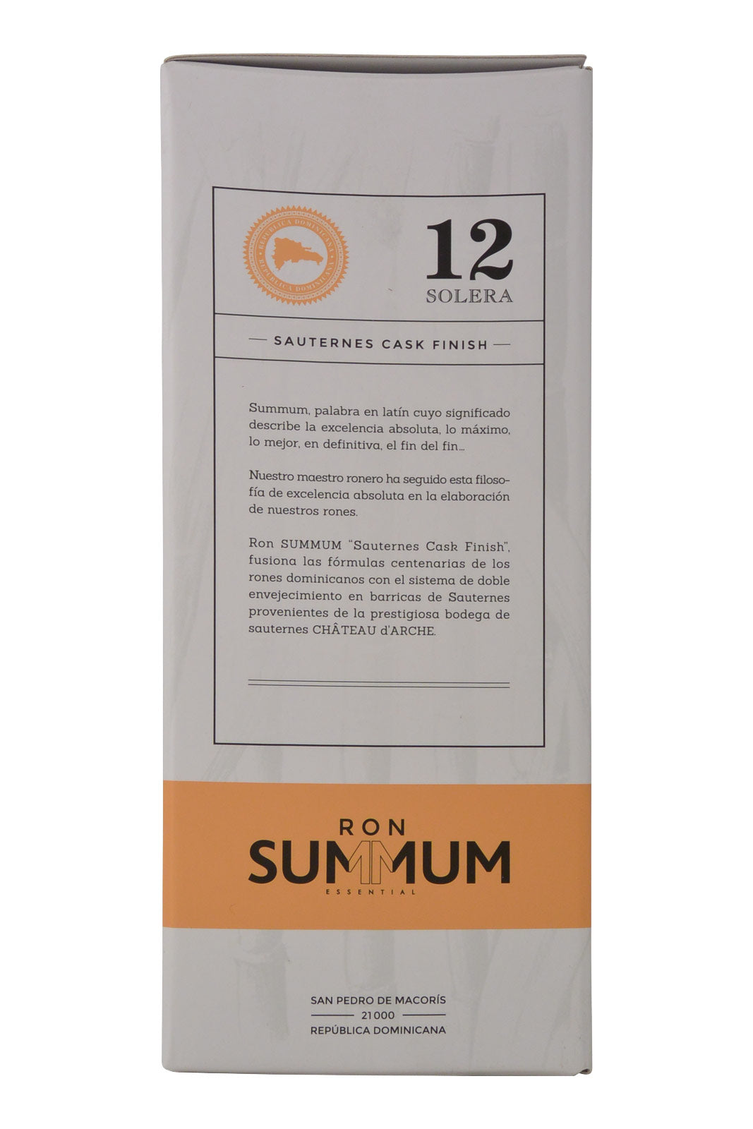 Summum 12 Year Old Sauternes Cask Finish