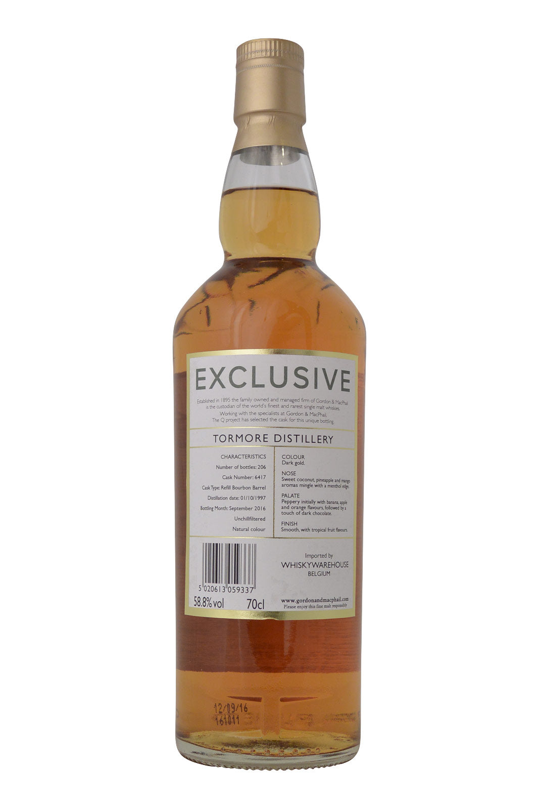 Tormore Cask N°6417 Gordon & MacPhail