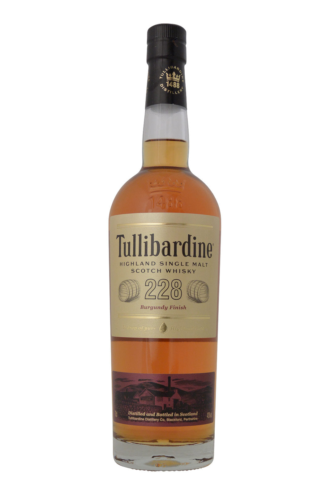 Tullibardine 228 Burgundy Finish