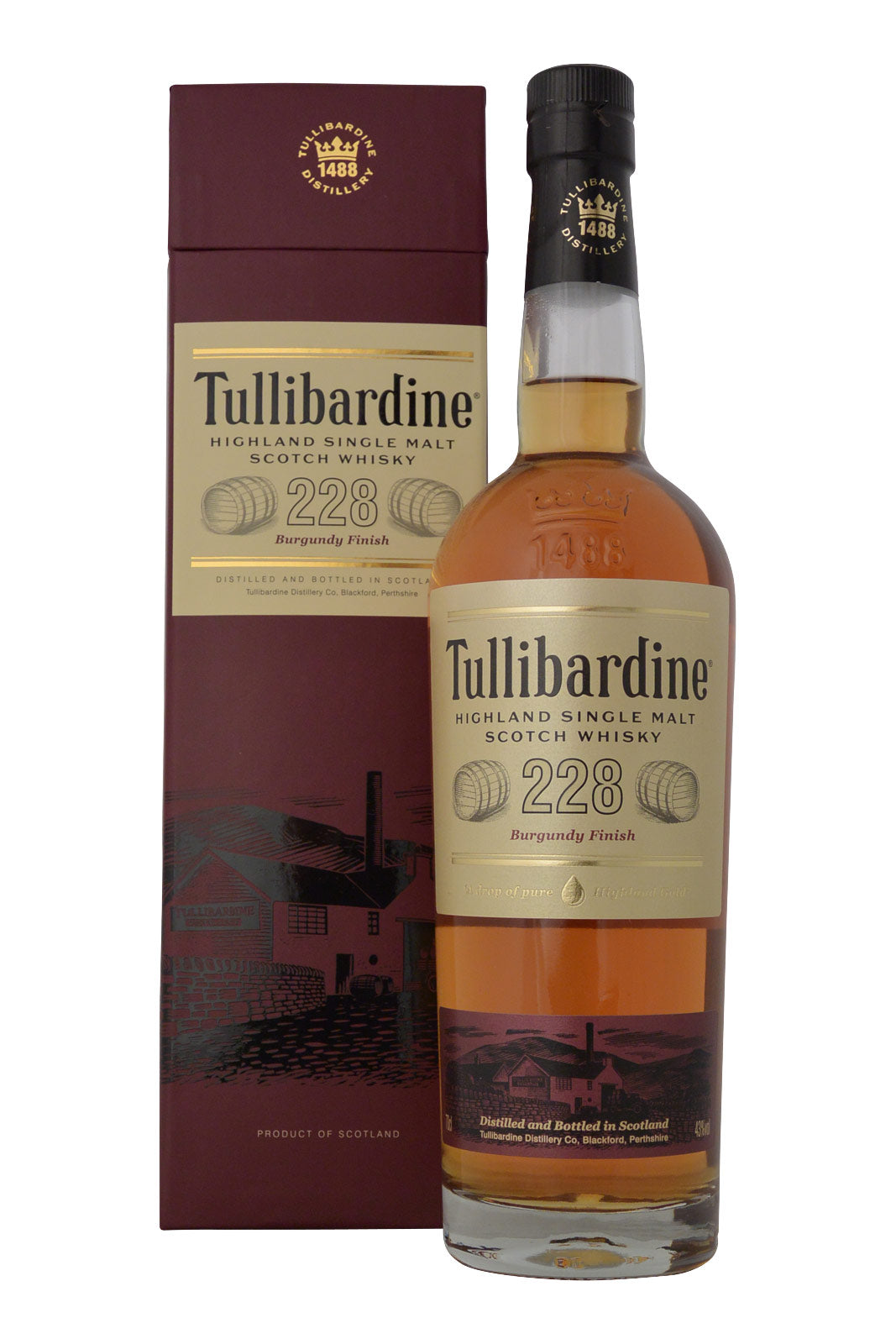 Tullibardine 228 Burgundy Finish