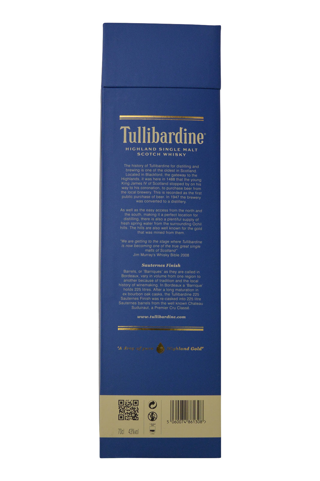 Tullibardine 225 Sauternes Finish