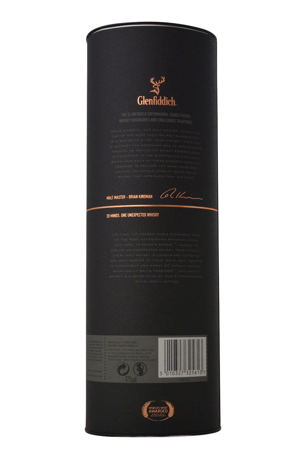 Projet Glenfiddich XX