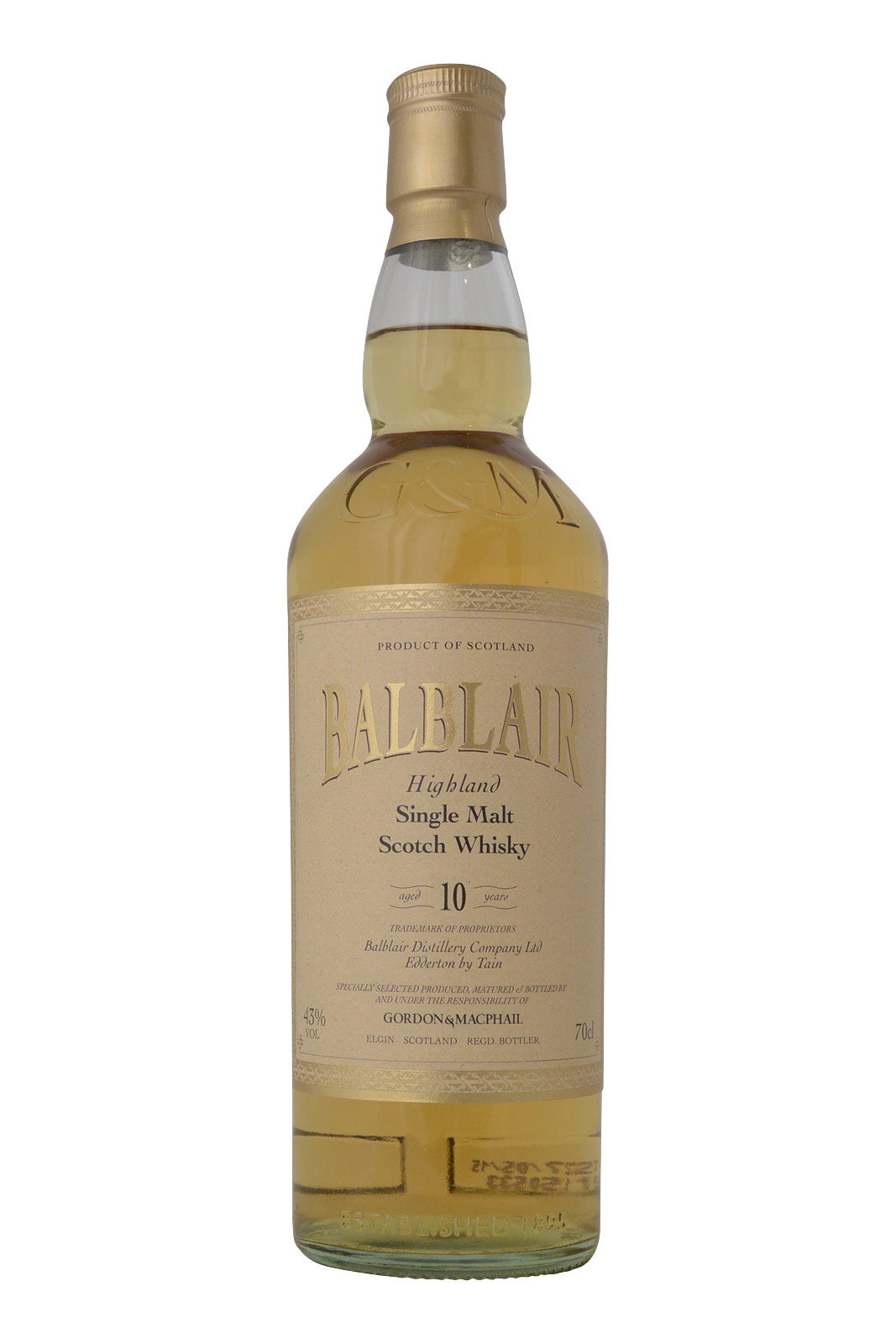 Balblair 10 Year Old Gordon & MacPhail