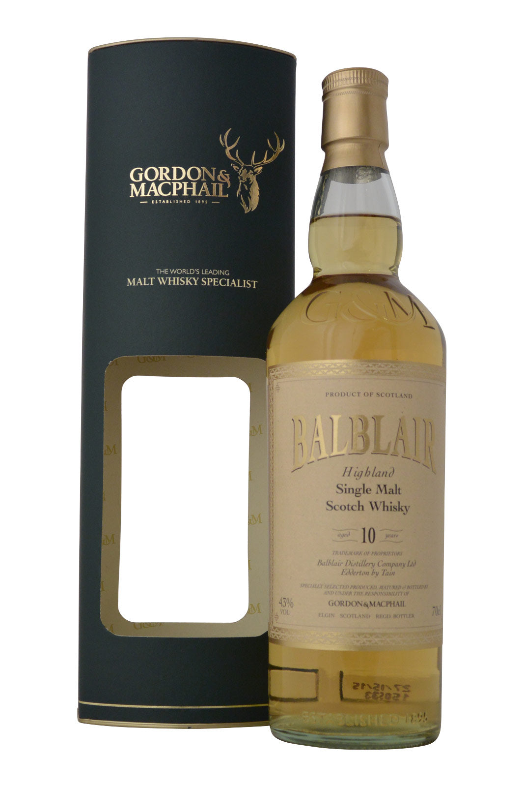 Balblair 10 Year Old Gordon & MacPhail