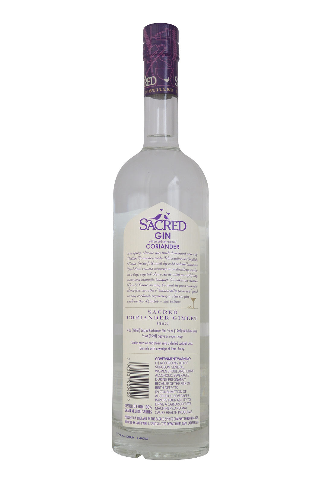 Sacred Gin Coriander