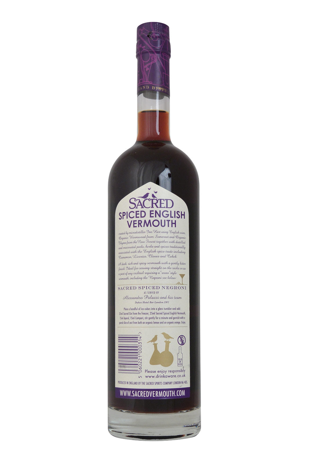 Sacred Spiced English Vermouth