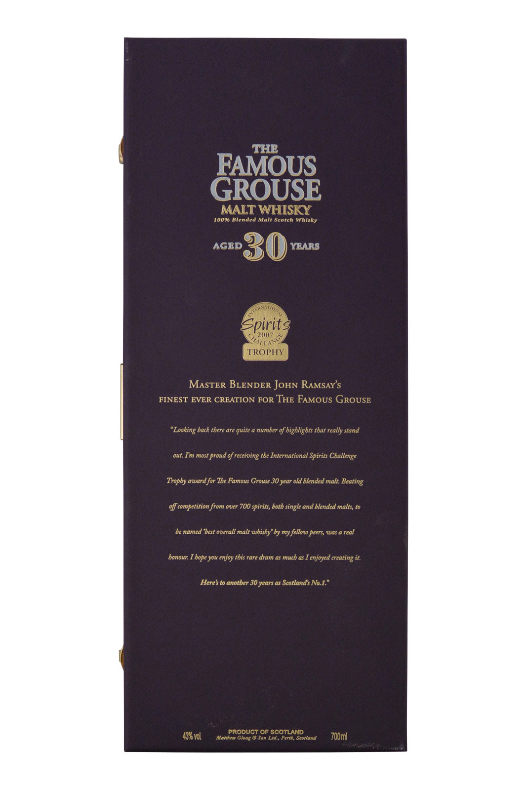 Famous Grouse 30 Year Old