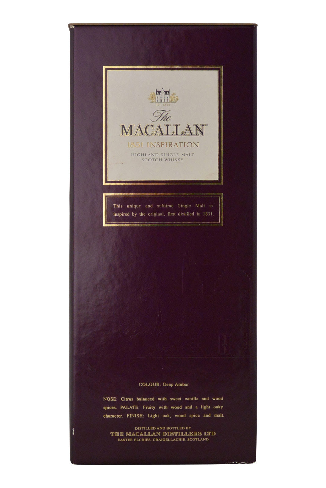 Macallan 1851 Inspiration