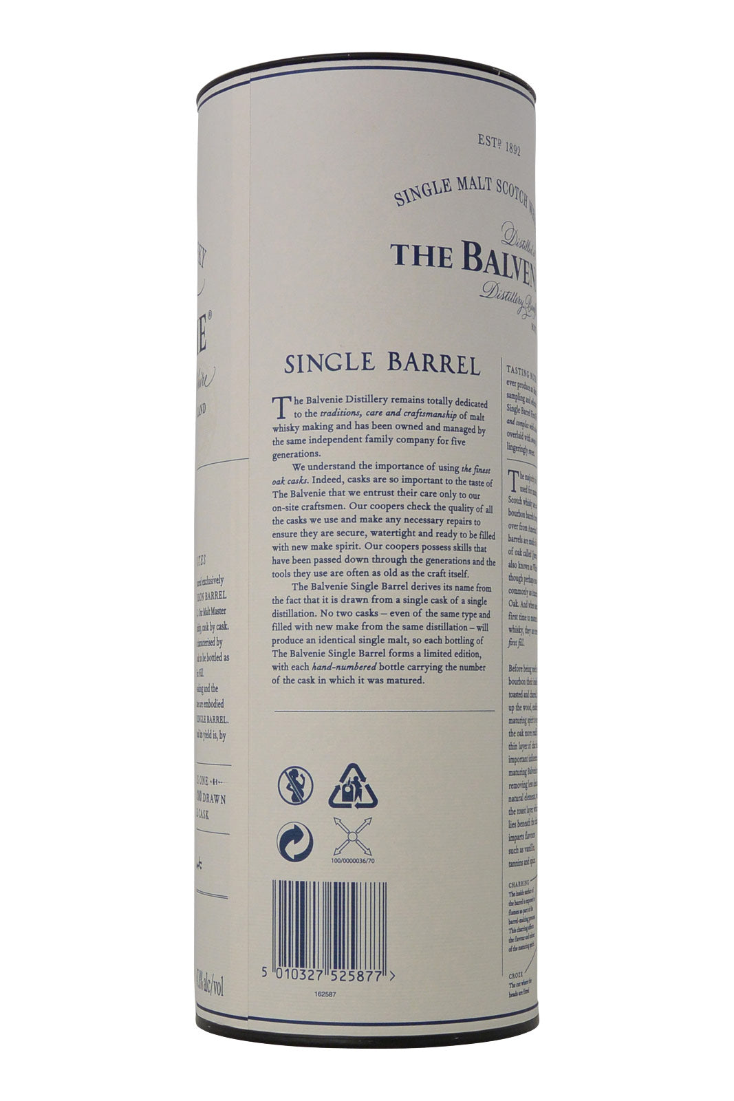 Balvenie Single Barrel 12 ans