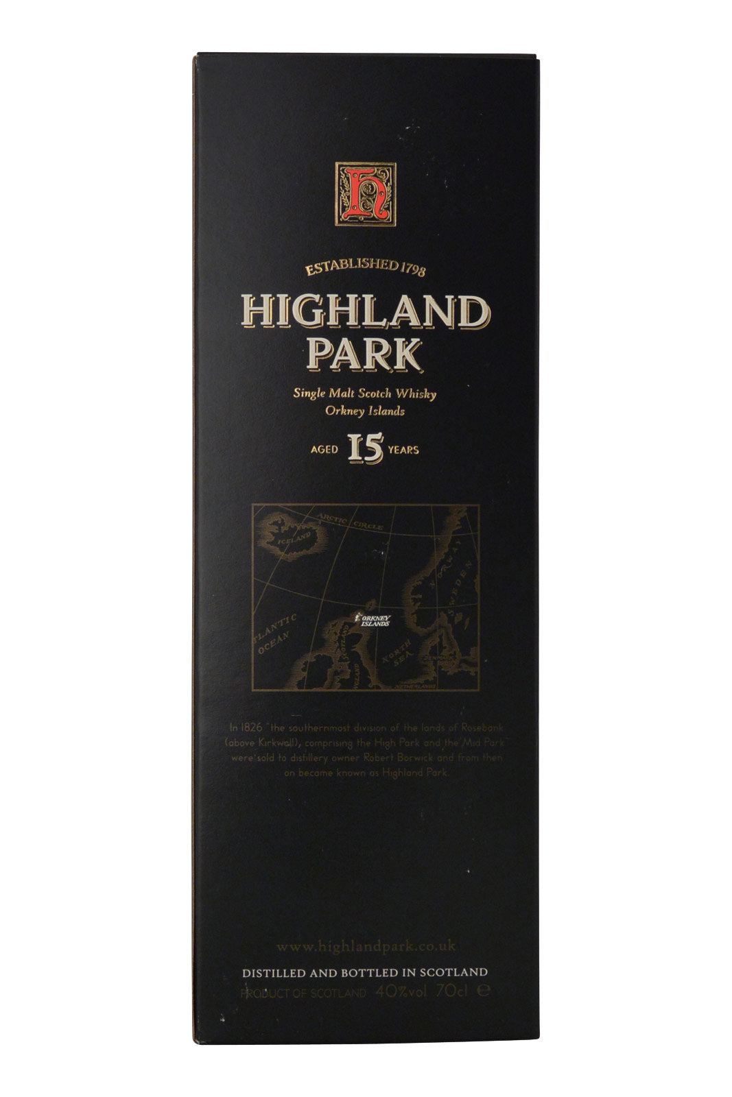 Highland Park 15 ans