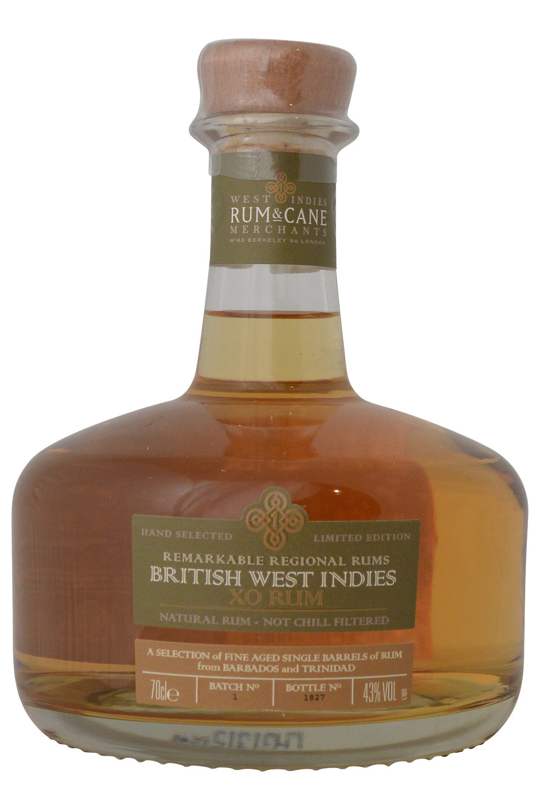 British West Indies Rum XO