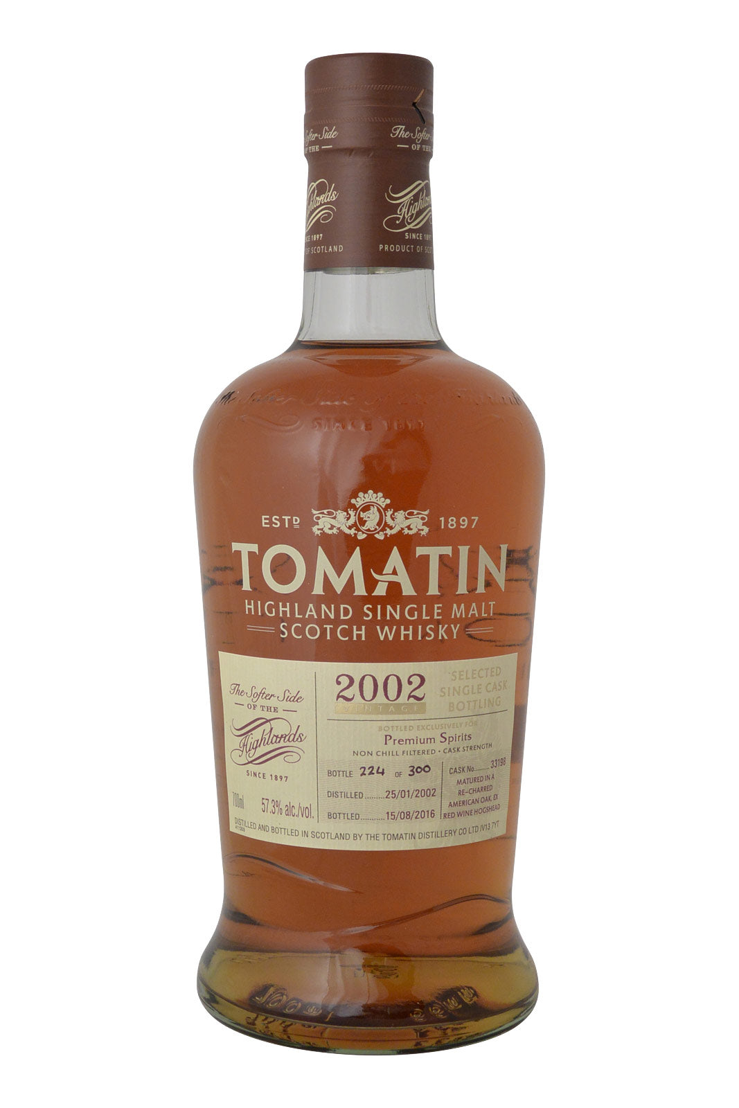 Tomatin 2002 Vintage