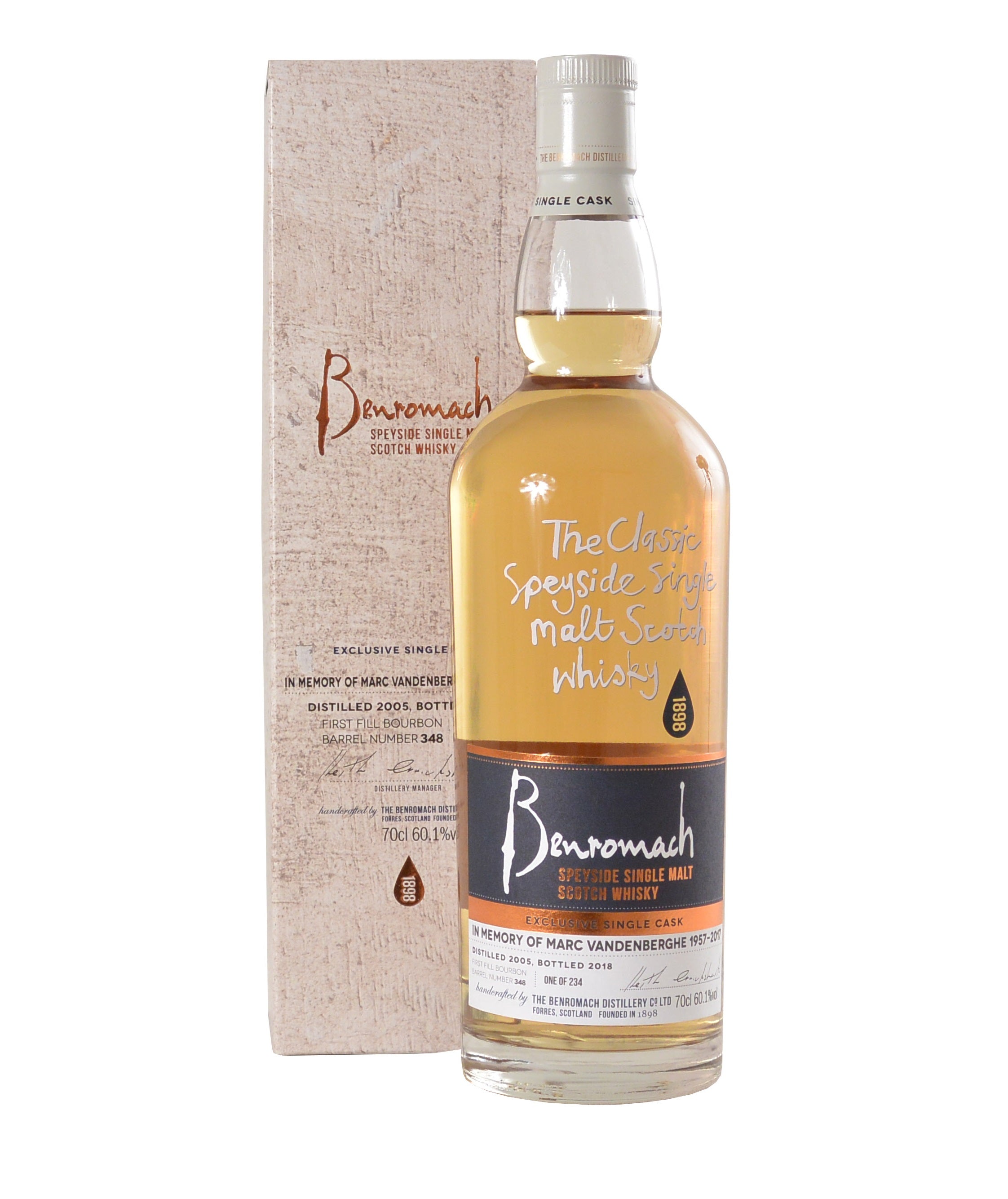 Benromach 20 Year Old  (20th Anniversary Bottling)