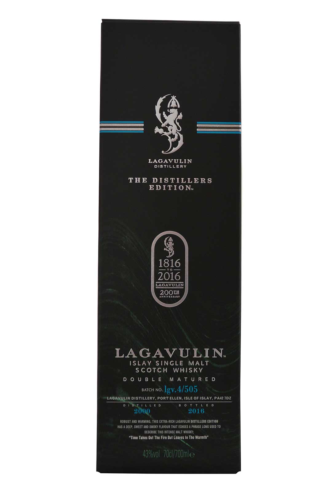 Lagavullin 2000 Distillers Edition Double Matured 4/505