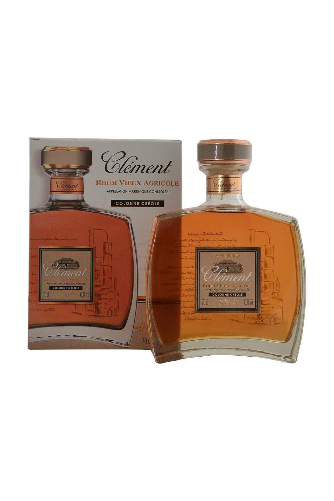 Rhum Clément Vieux Agricole Colonne Créole