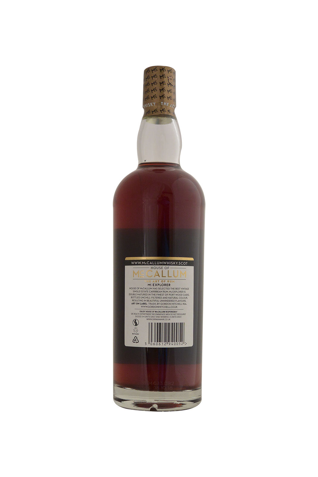 Mc Explorer Single Estate 2009 Port Wood Cask Rum