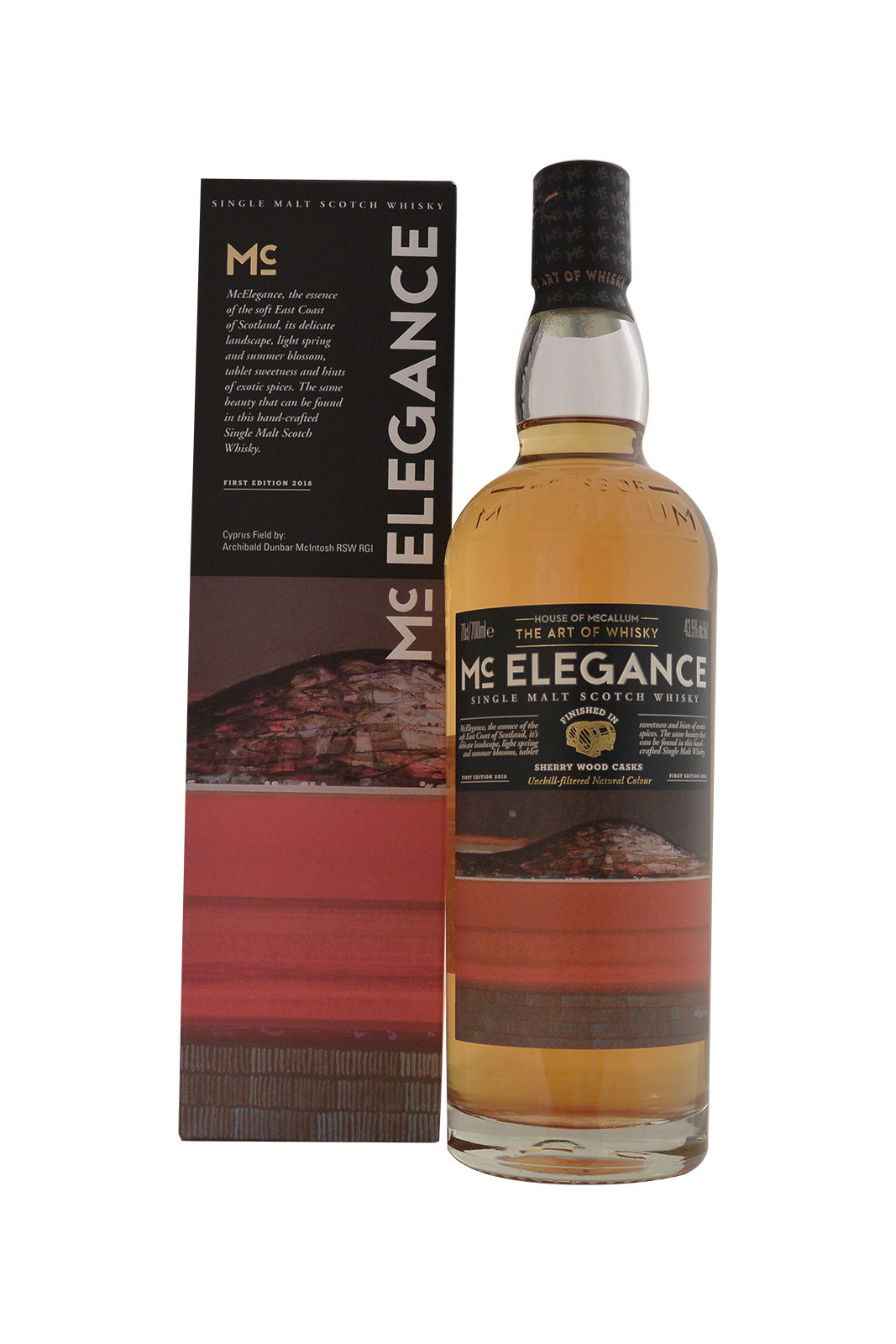 The Art of Whisky Mc Elegance Sherry Wood Cask House of McCallum