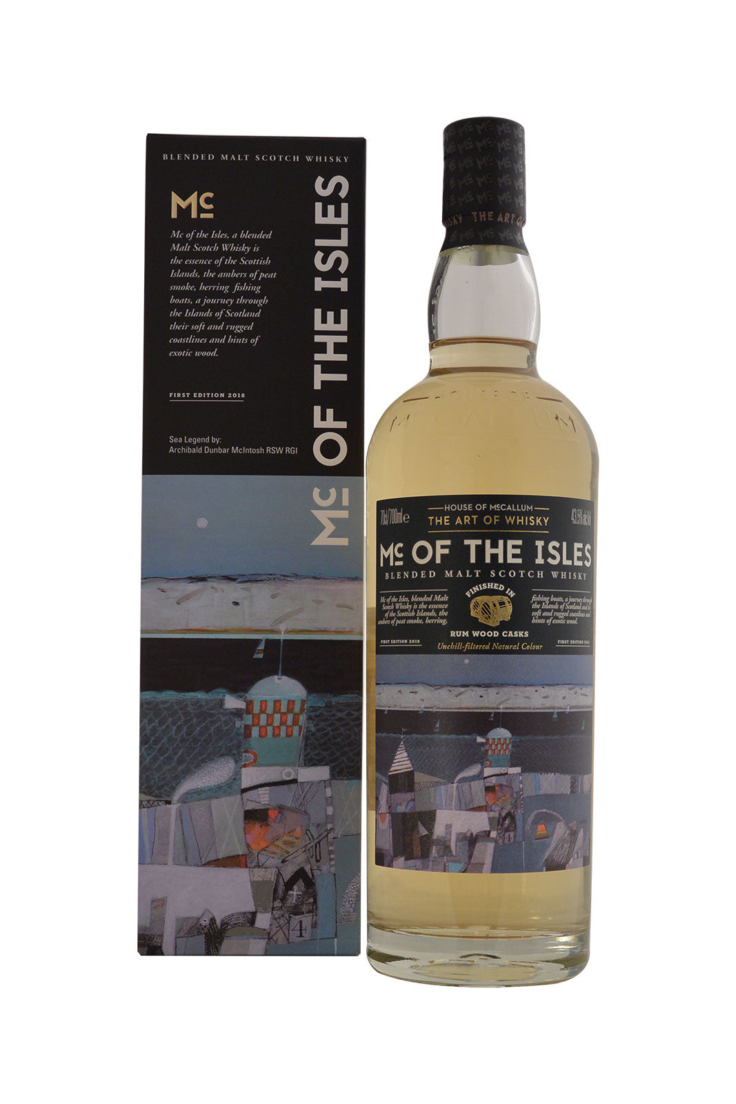 The Art of Whisky Mc of the Isles Rum Wood Cask House of McCallum