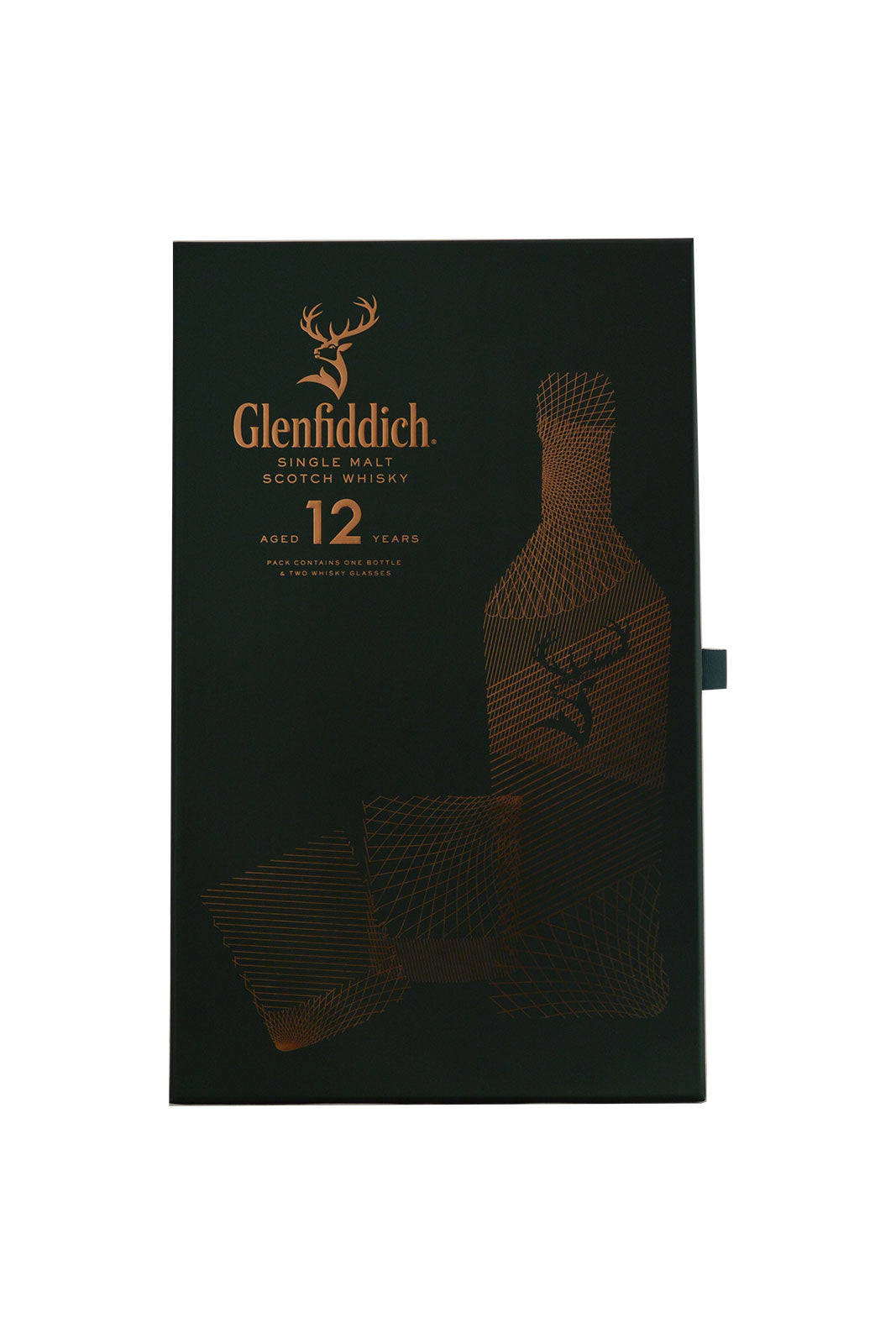 Glenfiddich 12 Year Old Giftbox + 2 Glasses