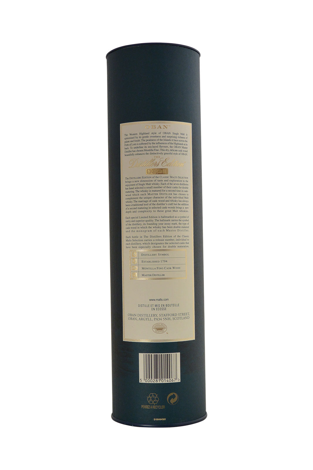 Oban Distillers Edition Double Matured