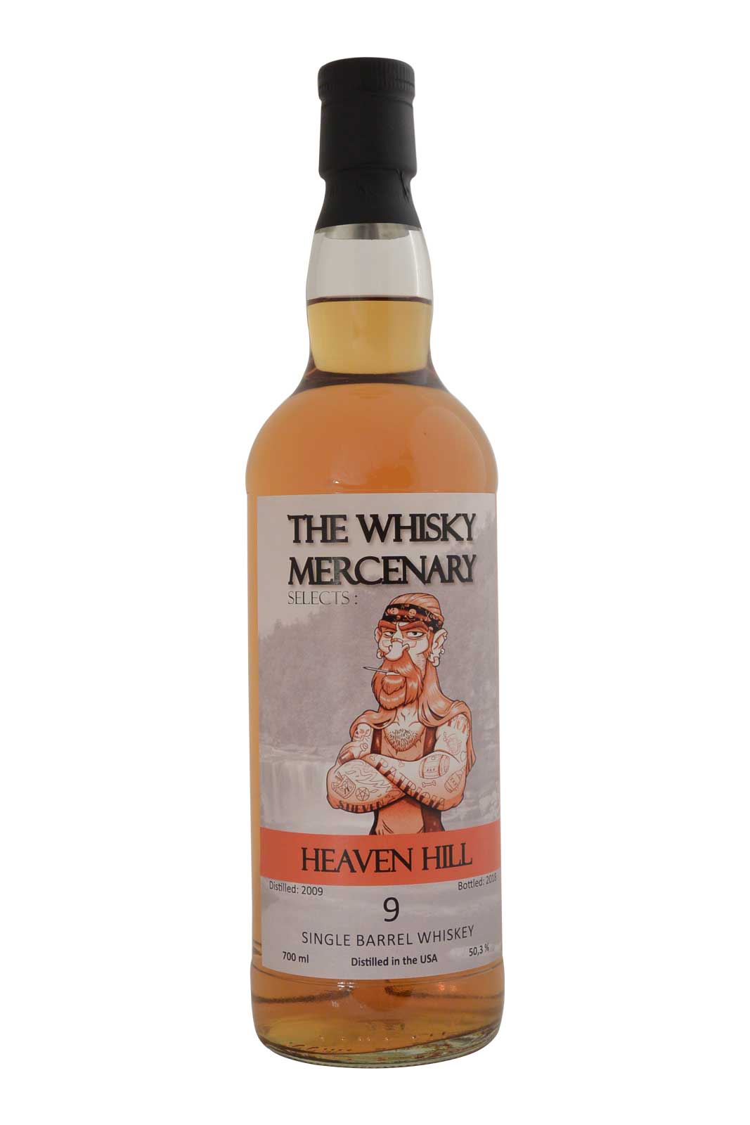 The Whisky Mercenary 9 Year Old Heaven Hill