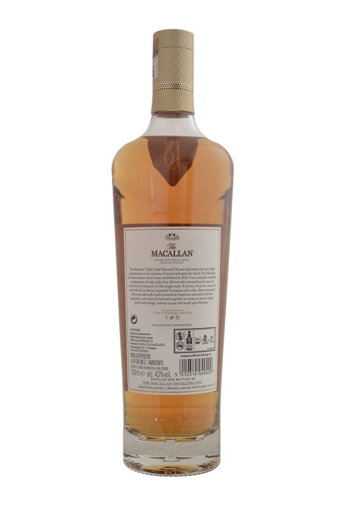 Macallan Triple Cask Matured 18 Year Old