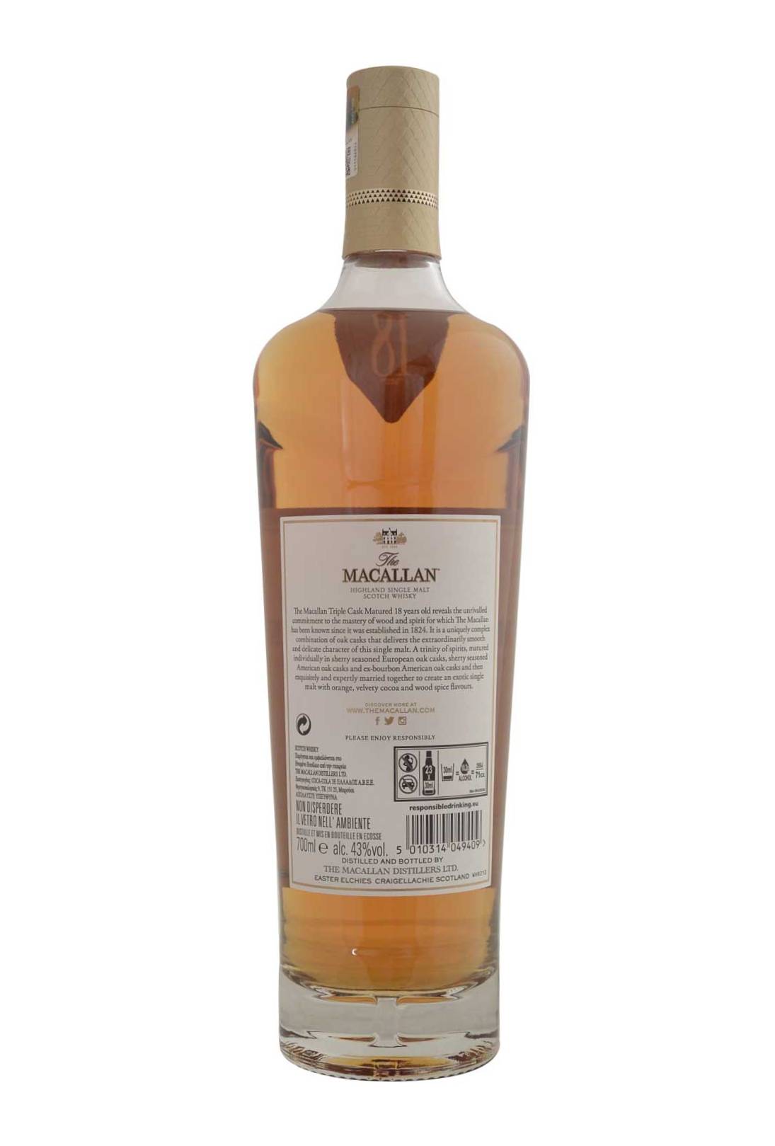 Macallan Triple Cask Matured 18 Year Old