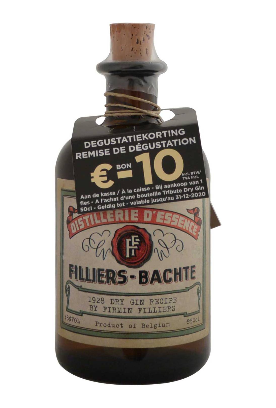 Filliers Bachte Gin 50 cl