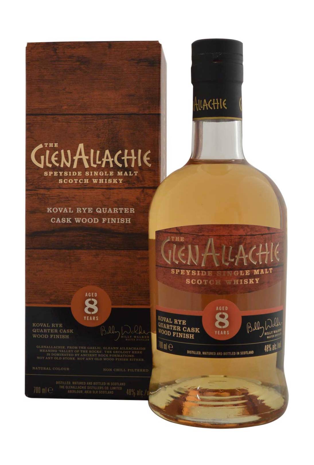 Glenallachie 8 Year Old Koval Rye Quarter Cask