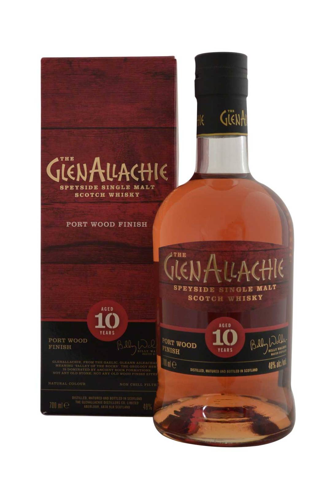 Glenallachie 10 Year Old Port Wood Finish