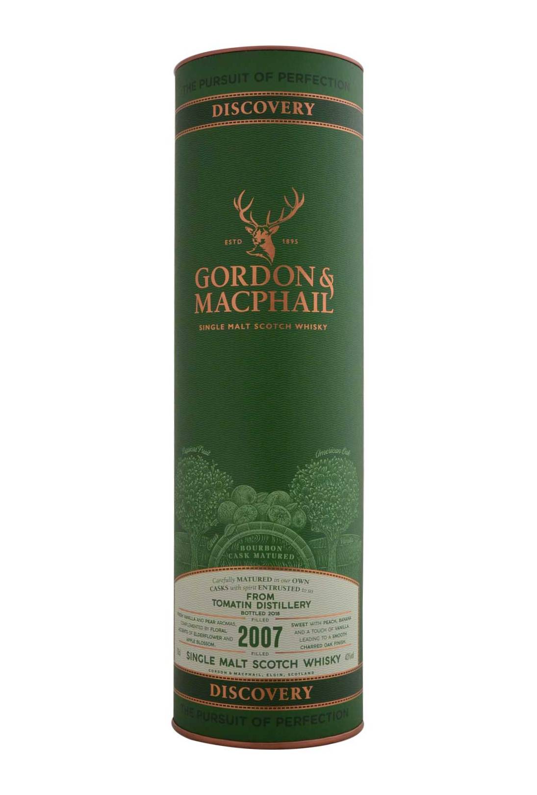 Tomatin 2007 Discovery Gordon & Macphail