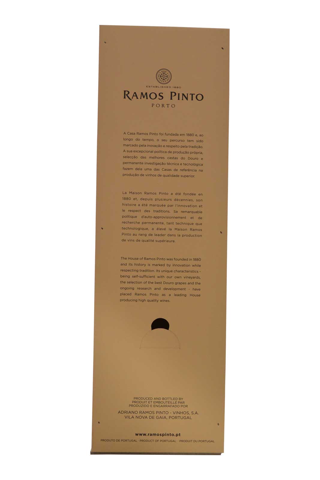 Ramos Pinto 20 ans