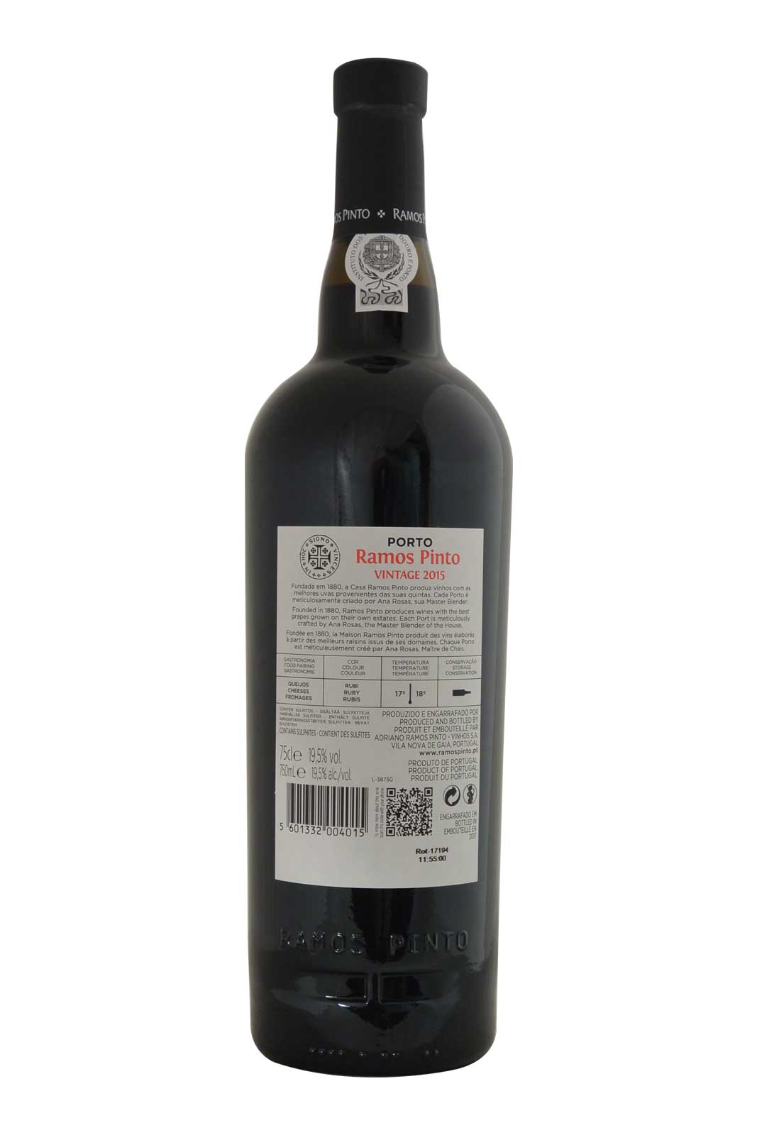 Ramos Pinto Millésime 2015