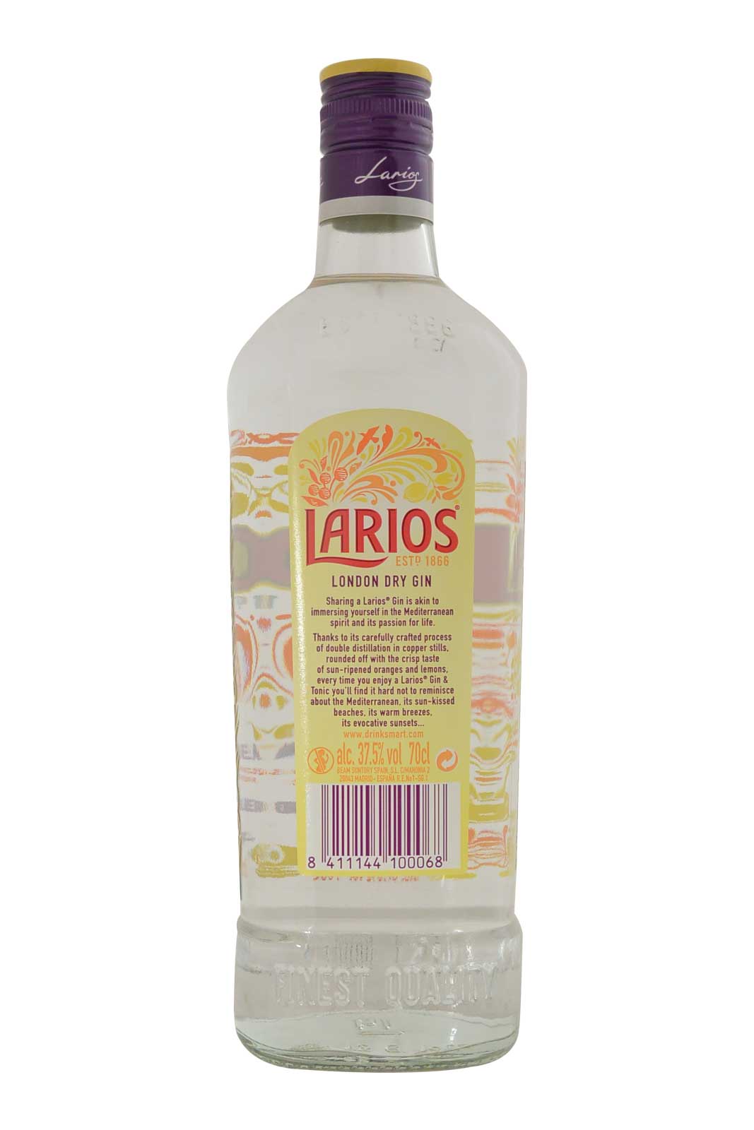 Larios Ginebra Mediterranea Double Distilled