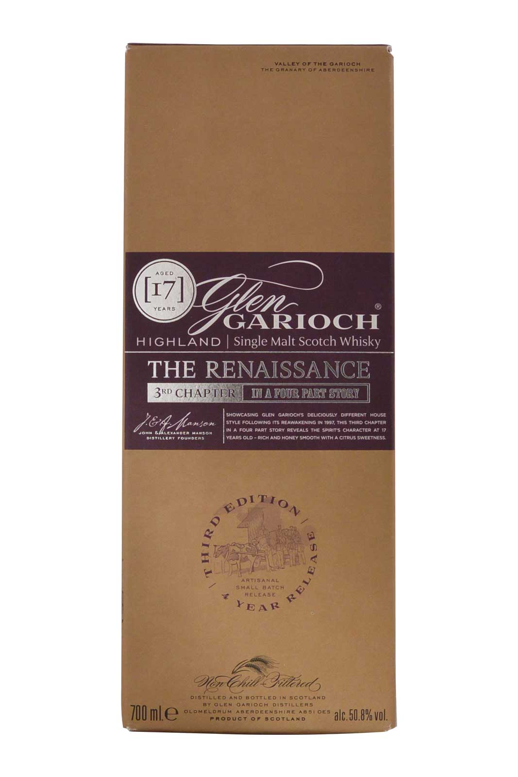 Glen Garioch 17 Year Old The Renaissance 3th Chapter