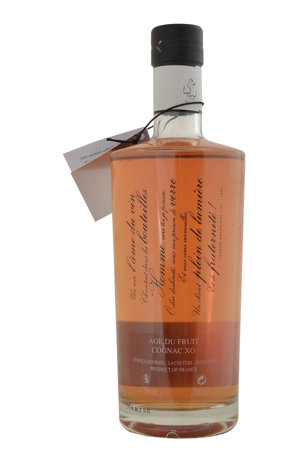 Leopold Gourmel Age Du Fruit Cognac XO