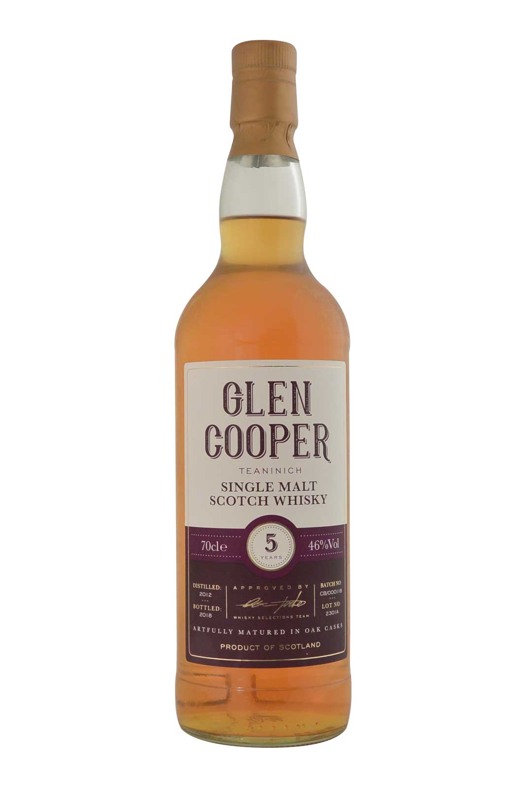 Glen Cooper - Teaninich 5 Year Old