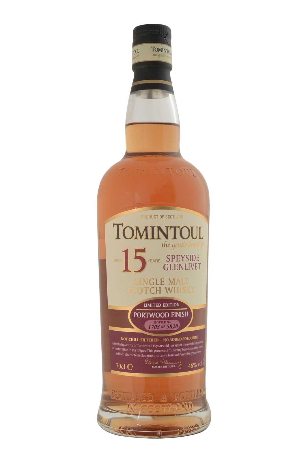 Tomintoul 15 Year Old Portwood Finish