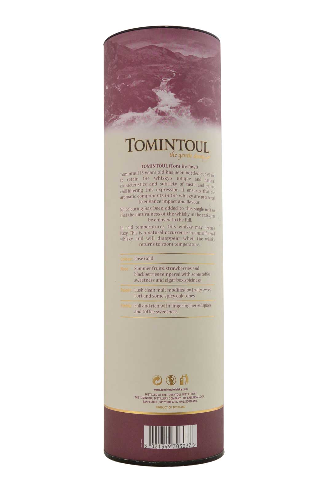 Tomintoul 15 Year Old Portwood Finish