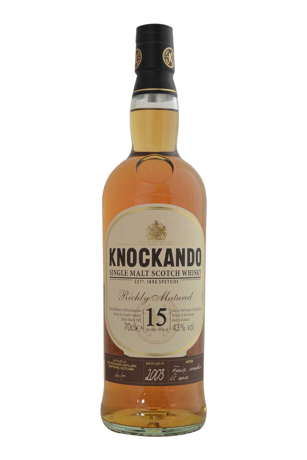 Knockandu 15 Year Old Richly Matured