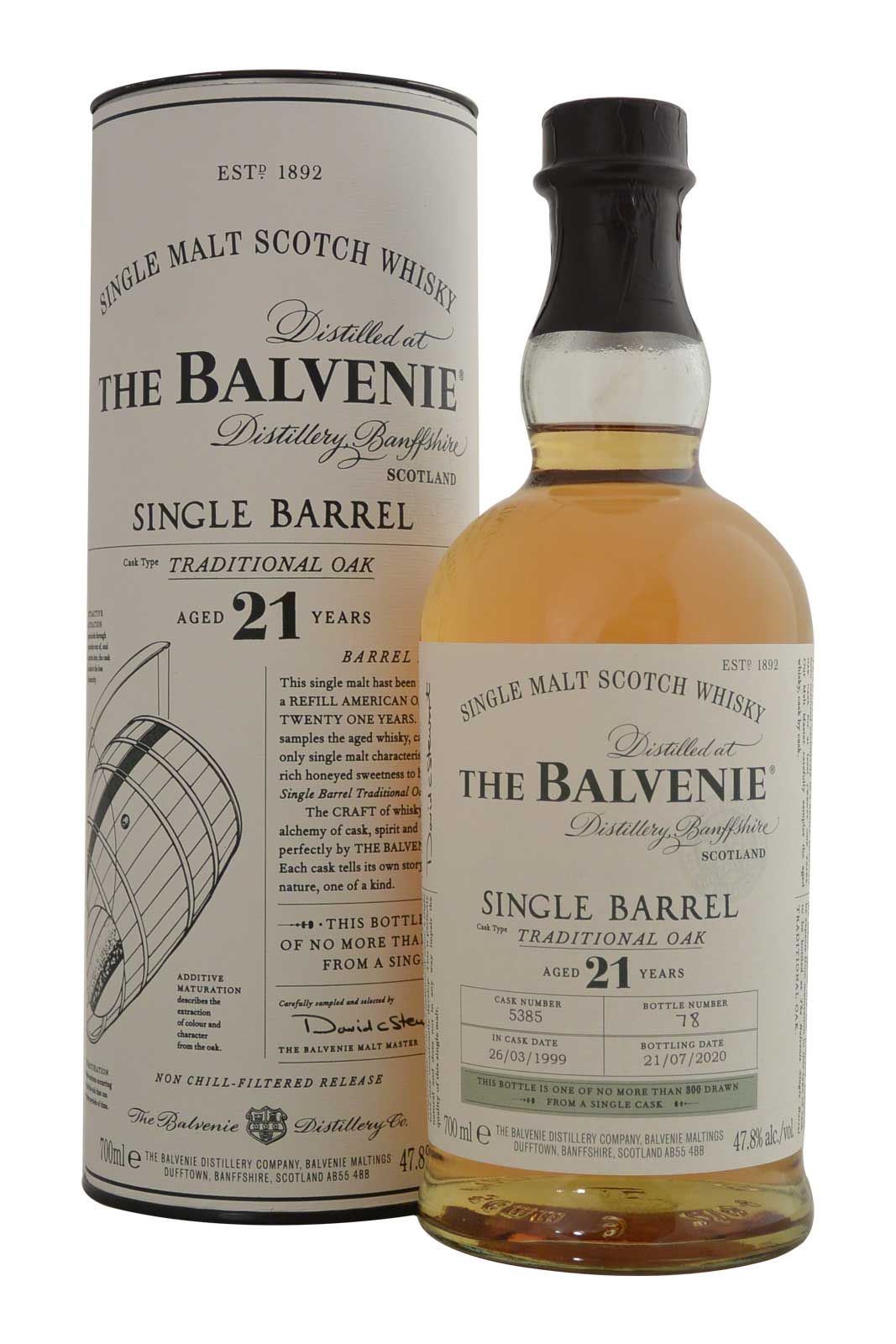 Balvenie 21 Year Old Single Barrel