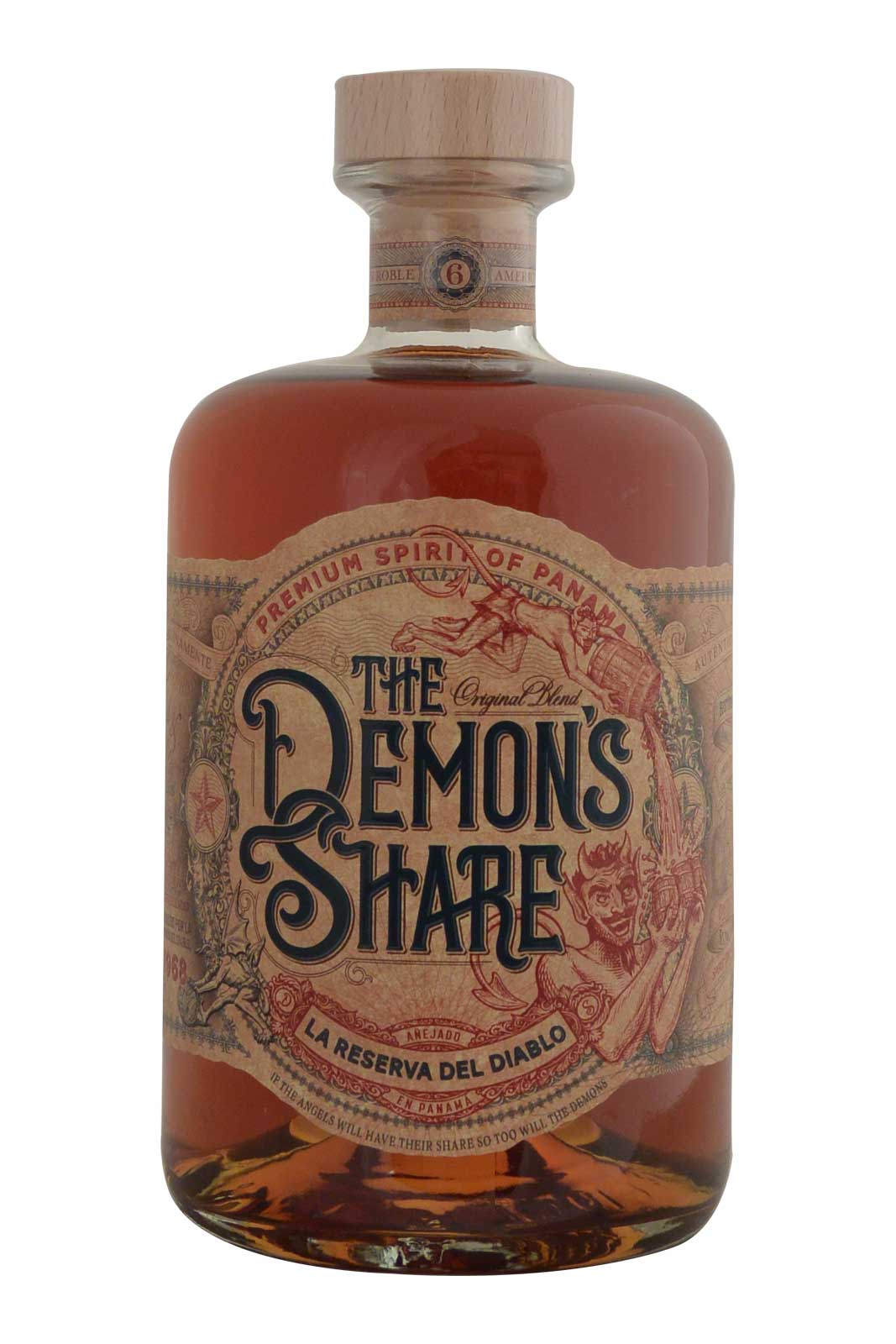 The Demon's Share Rum 6 Year Old