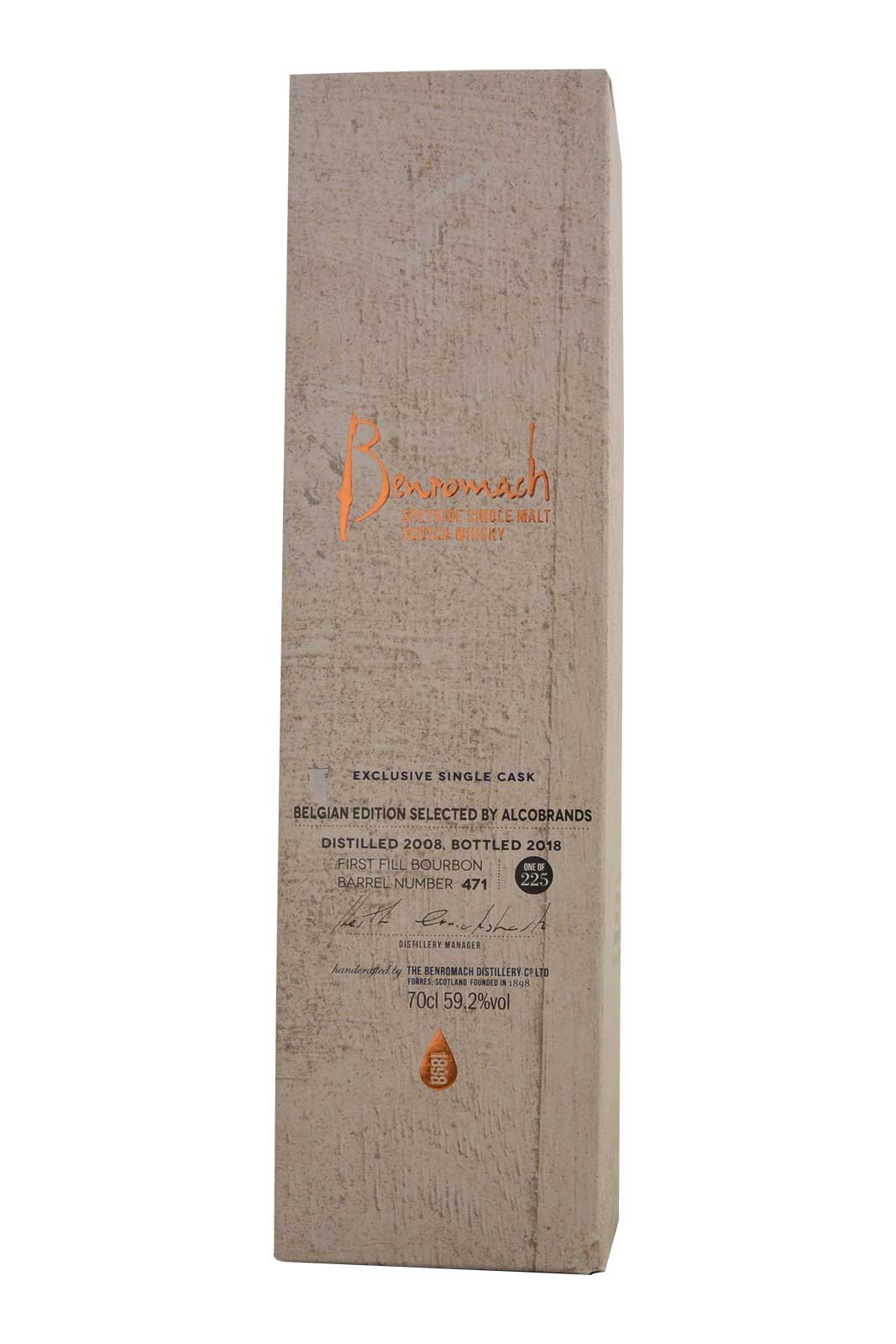 Benromach Single Cask Selected by Alcobrands