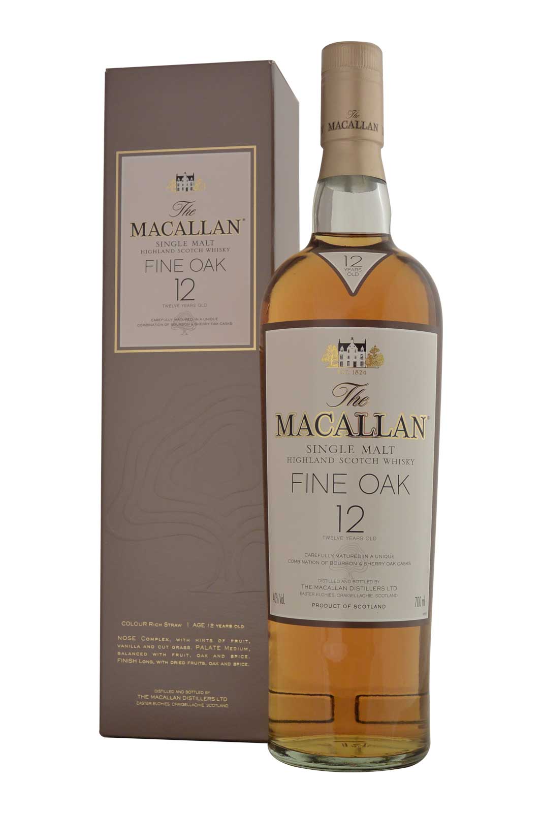 Macallan Fine Oak 12 Year Old