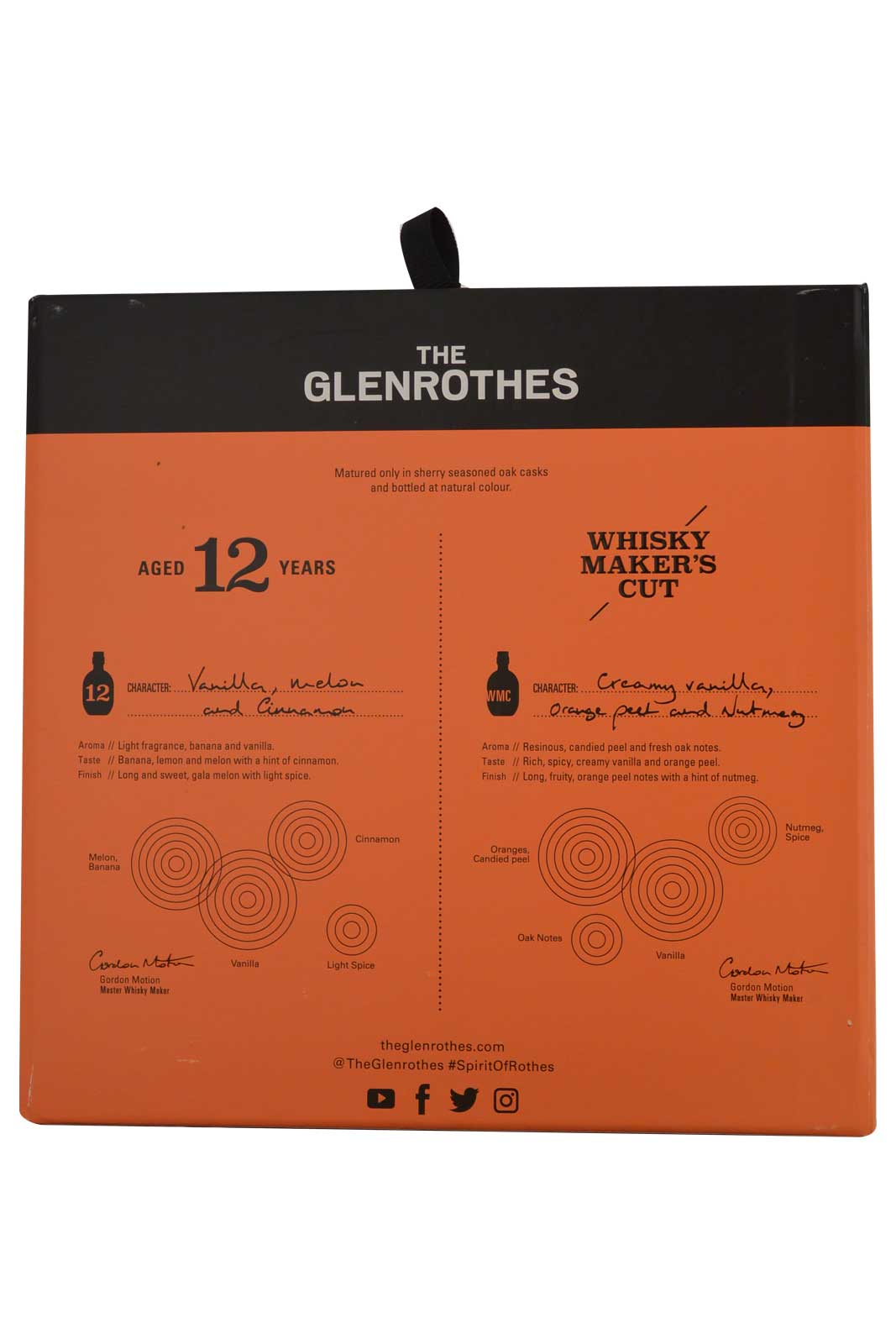 Glenrothes 12 Year Old Gift Box + Miniature Bottle (10cl) + Glass