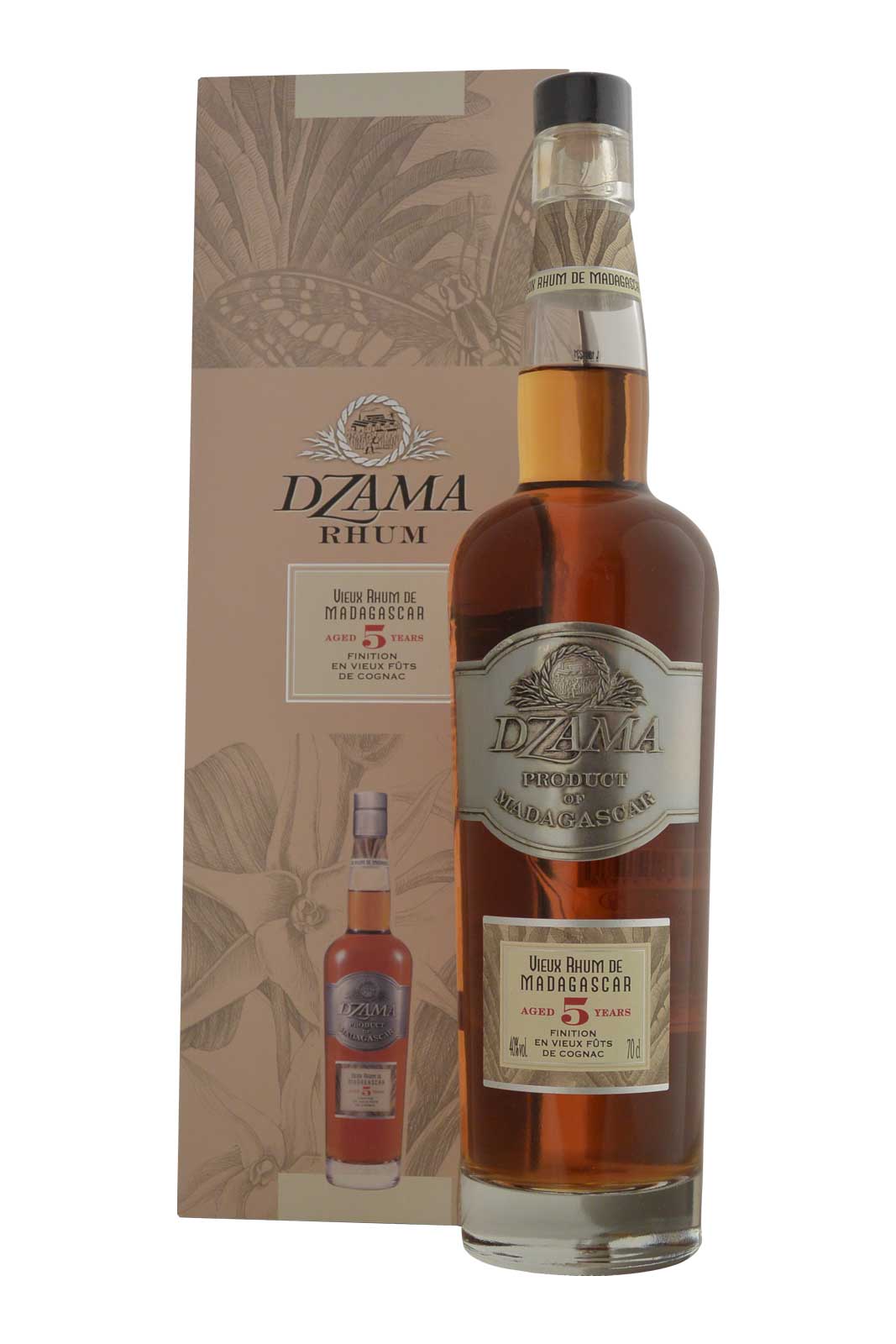 Dzama Rhum 5 Year Old -  Cognac Finish