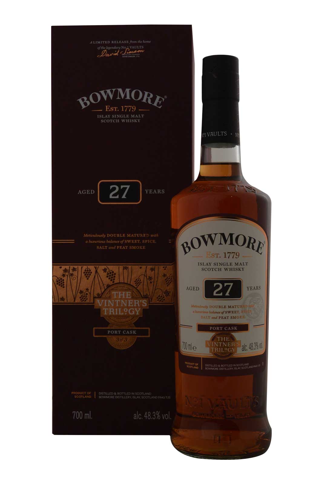 Bowmore 27 Year Old Port Cask The Vintner's Trilogy