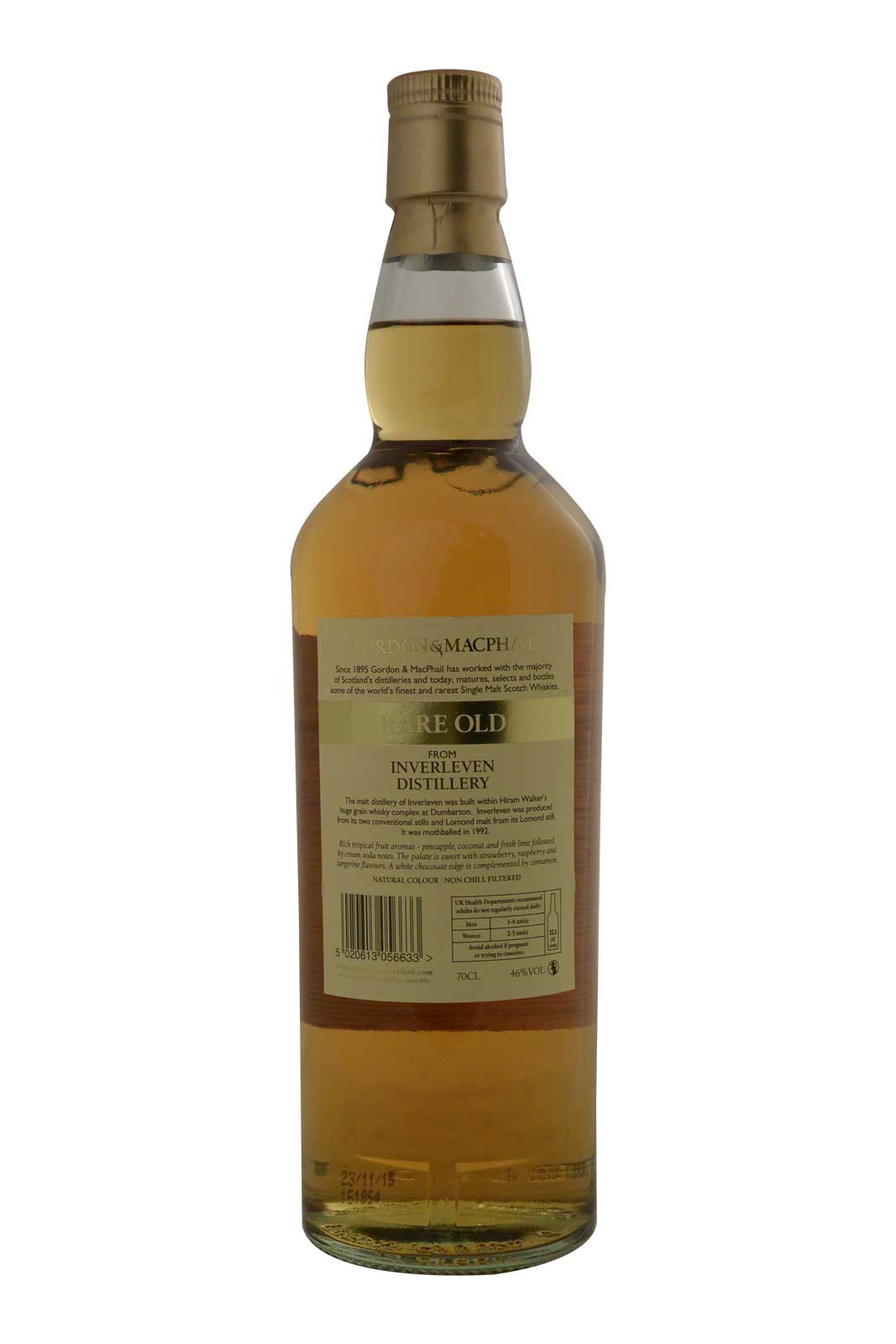 Inverleven 1986 Gordon & MacPhail Rare Old